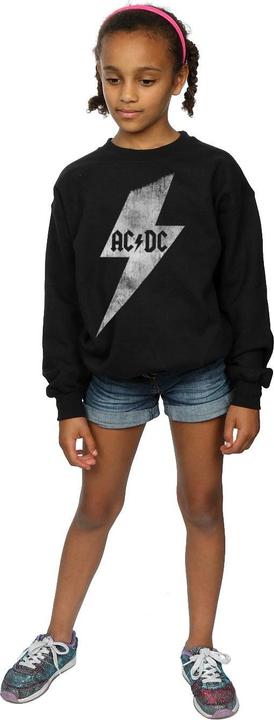 Produktbild AC/DC Lightning Bolt Sweatshirt Mädchen (128)