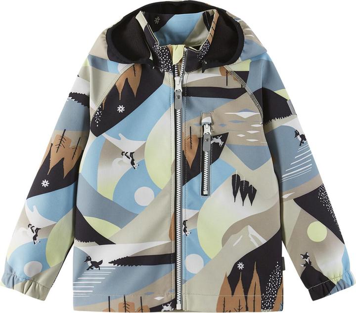Reima Kinder Softshell Jacke Vantti Earthy Beige