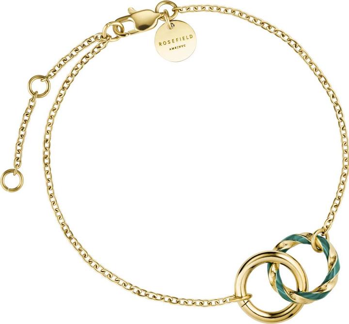 Productafbeelding Rosefield Essentiële Armband (19.50 cm, Goud 14K, Email)