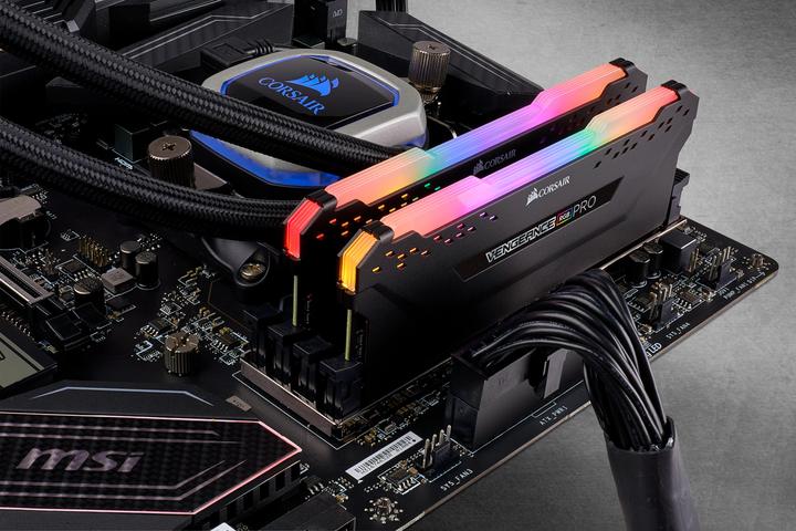 Actual product image Corsair Vengeance RGB Pro (2 x 8GB, 4000 MHz, DDR4-RAM, DIMM)