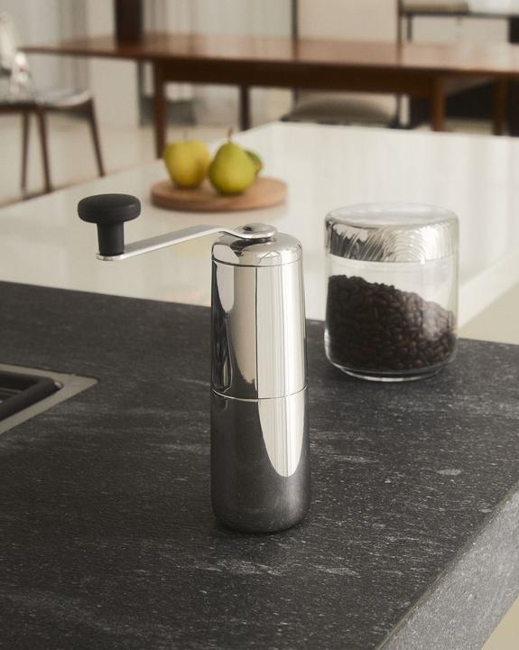 Actual product image Alessi Slow Coffee from coffee grinder carafe filter holder and filter