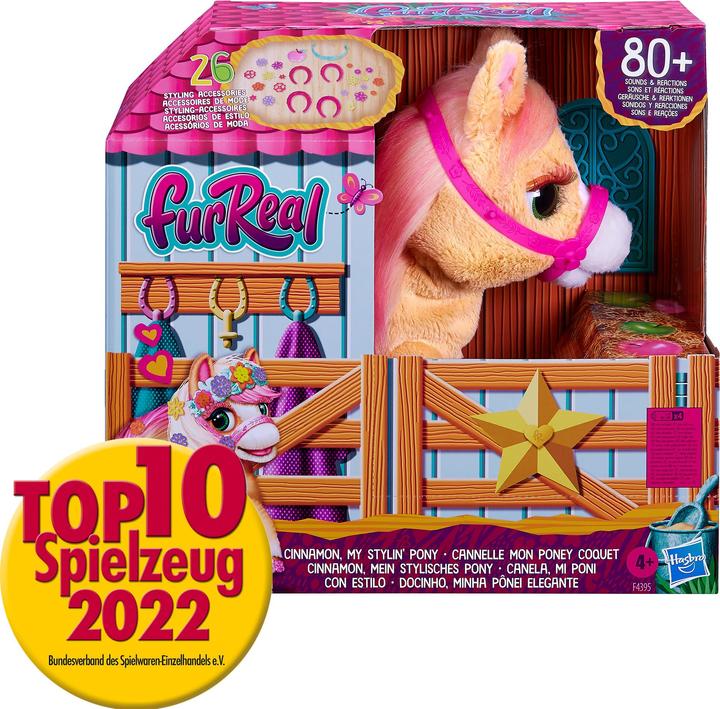 Actual product image FurReal FRF Cinnamon, my stylish pony (35 cm)