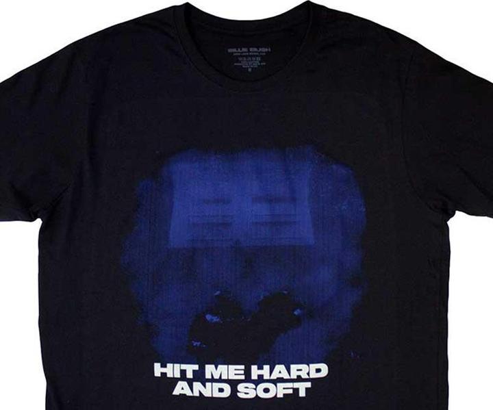 Produktbild Billie Eilish Hit Me Hard And Soft Blue Lines TShirt (XXL)