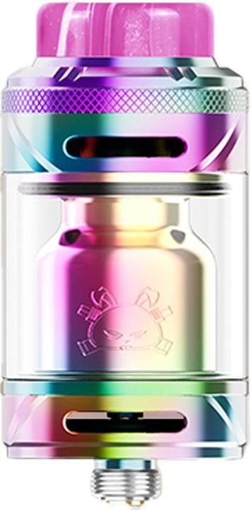 Actual product image Hellvape Fat Rabbit Solo 2 RTA 25mm Rainbow (1 x)