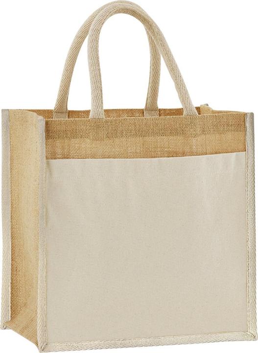Immagine prodotto Westford Mill Mini borsa shopper in juta inamidata 14L (14 l)