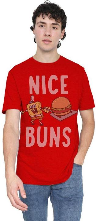 Immagine prodotto Spongebob Squarepants Nice Buns Maglietta Adulto Unisex (3XL)