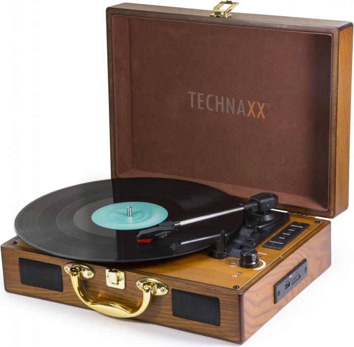 Produktbild Technaxx Nostalgie Plattendigitalisierer TX-101 (Einstiegsklasse, Halbautomatisch)