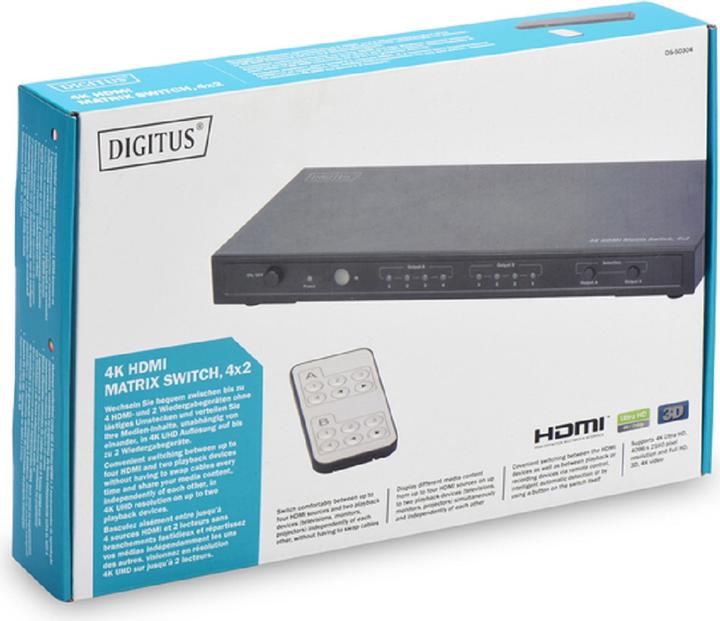 Produktbild Digitus 4K HDMI Matrix Switch