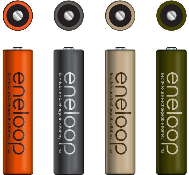 Produktbild Panasonic eneloop Earth Tones limited edition (AA)