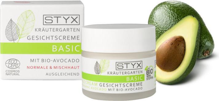 Produktbild Styx Herbal Garden Basic Face Cream with Organic Avocado 50ml (50 ml, Gesichtswasser)