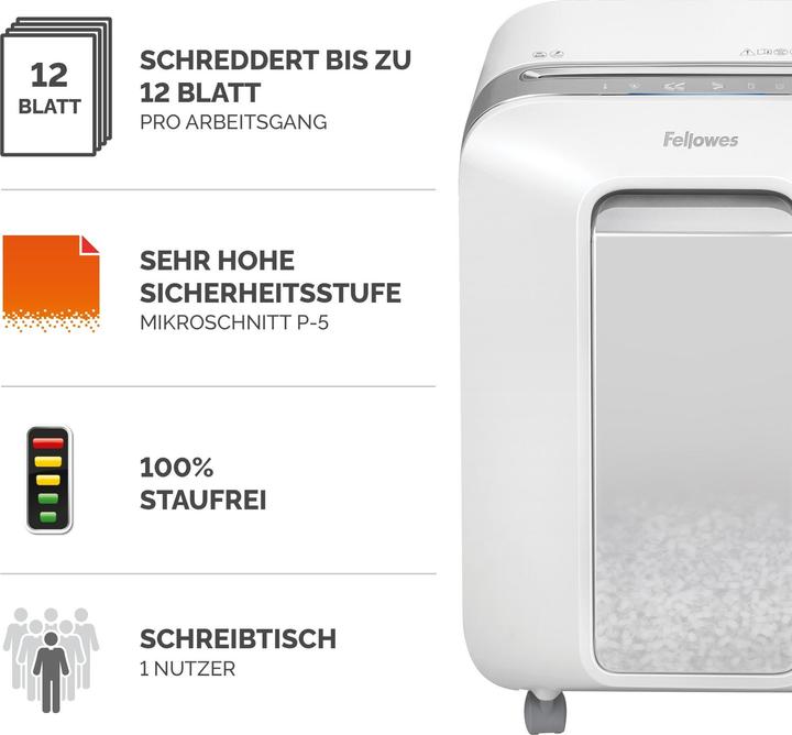 Actual product image Fellowes Powershred LX201 (Microcut)