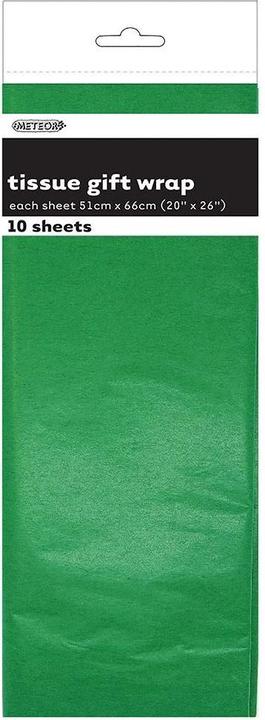 Actual product image Unique Tissue paper green (Wrapping paper, 10 x)