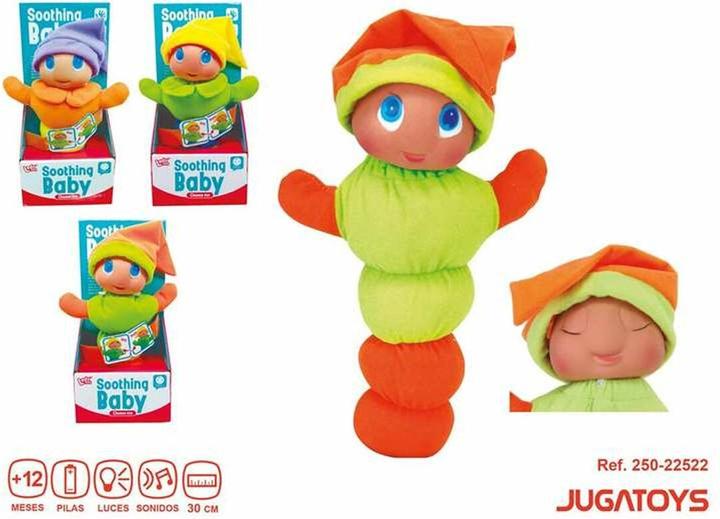 Image du produit BigBuy Fun Poupée son et lumière Ver 30 cm