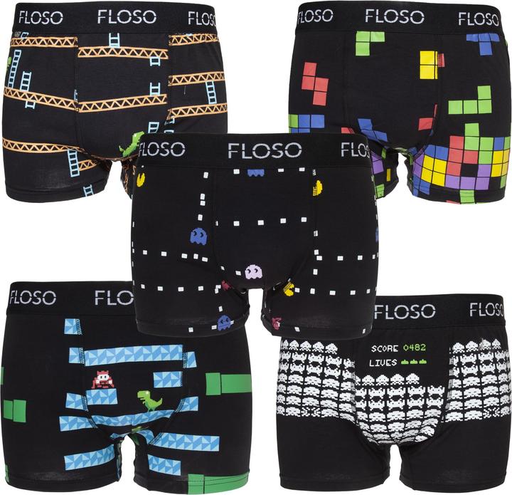 Immagine prodotto Generic Boxer Floso (confezione da 5 pezzi) (S, Confezione da 5 pezzi)