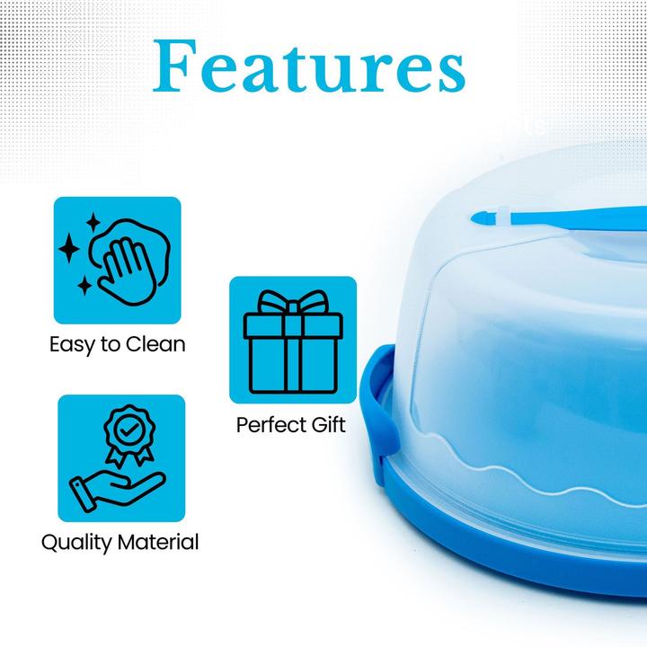 Actual product image Intirilife Cake transport container