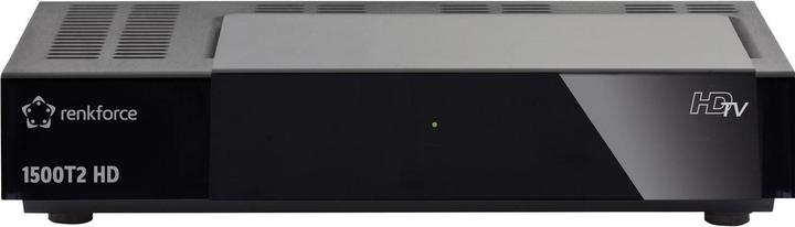 Actual product image Renkforce DVB-T2 Receiver 1500T2 HD Deut (0.00 GB, DVB-T2)