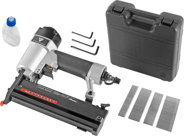 Actual product image Stahlwerk Pneumatic nailer DN-50 ST 2 in 1 with 5-7 bar working pressure