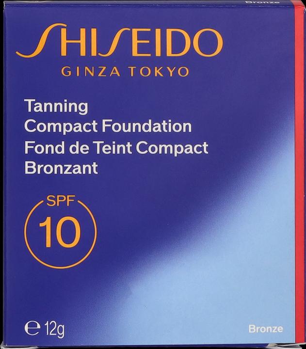 Image du produit Shiseido Maquillage solaire Tanning Compact Foundation SPF 10 Bronze / 12 g (Bronze)