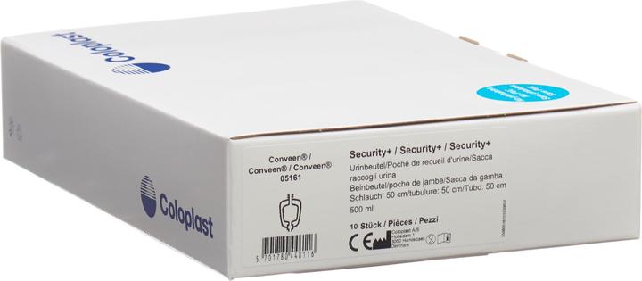Produktbild Conveen SP Beinbeutel 500 ml 50 cm Rückventil, 10 Stück