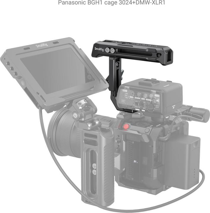 Image du produit SmallRig Poignée supérieure pour adaptateur Sony XLR-K1M / K2M / K3M et Panasonic DMW-XLR1 3082