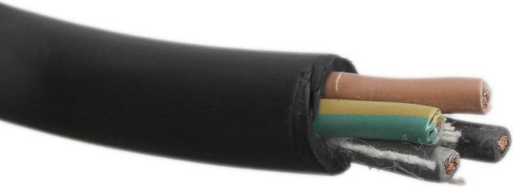 Rs Pro H07RNF 4 core 4mm rubber cable 50m (50 m)