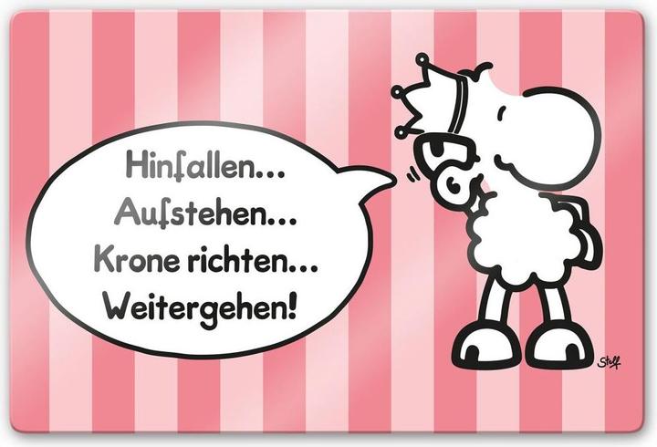 Image du produit Sheepworld Les héros des mots redressent la couronne (60 x 40 cm)