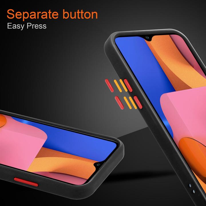 Actual product image Cadorabo Hybrid Matt Cover (Samsung Galaxy A20s)