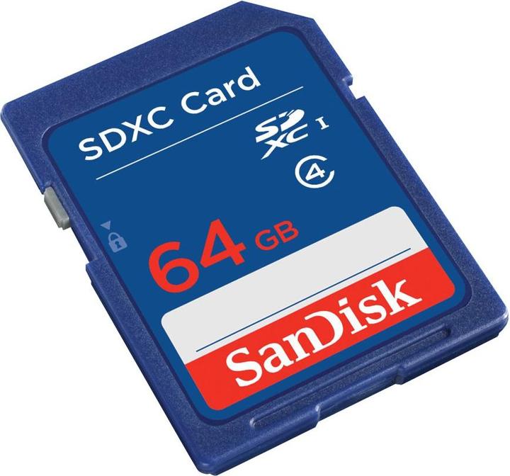 Produktbild SanDisk Standard Memory Card (64 GB, SDXC, UHS-I)