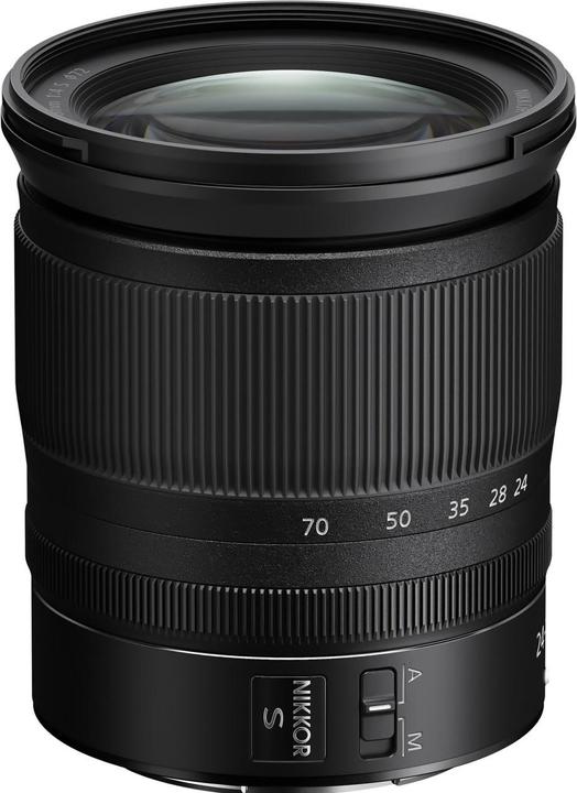 Nikkor Z 24-70mm f/4 S (Nikon Z, Full-frame, APS-C / DX)