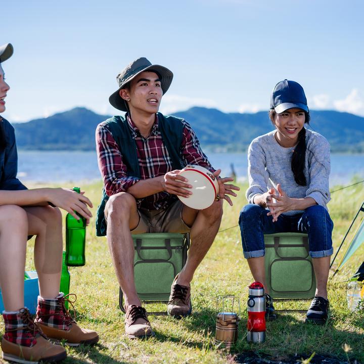 Immagine prodotto Relaxdays Sgabello da campeggio