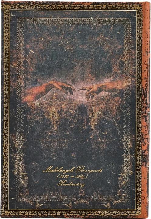 Produktbild Paperblanks PAPERBLAN Agenda Michelangelo Mini 25/26 DD0530-9 1W/2S 18M DE HOR HC 9.5x14cm (9.5 x 14 cm, Deutsch)