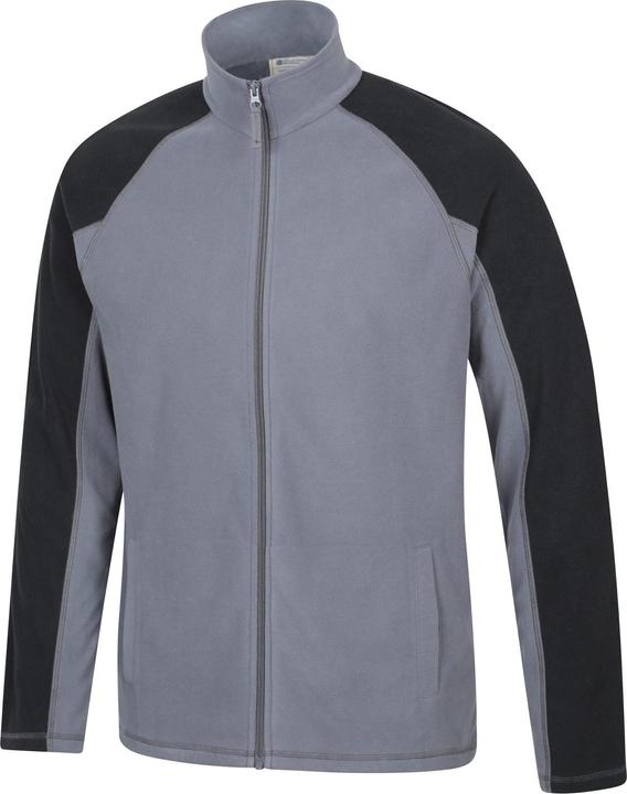 Immagine prodotto Mountain Warehouse Ashbourne Giacca in Pile Cerniera su intera lunghezza Uomo (S)