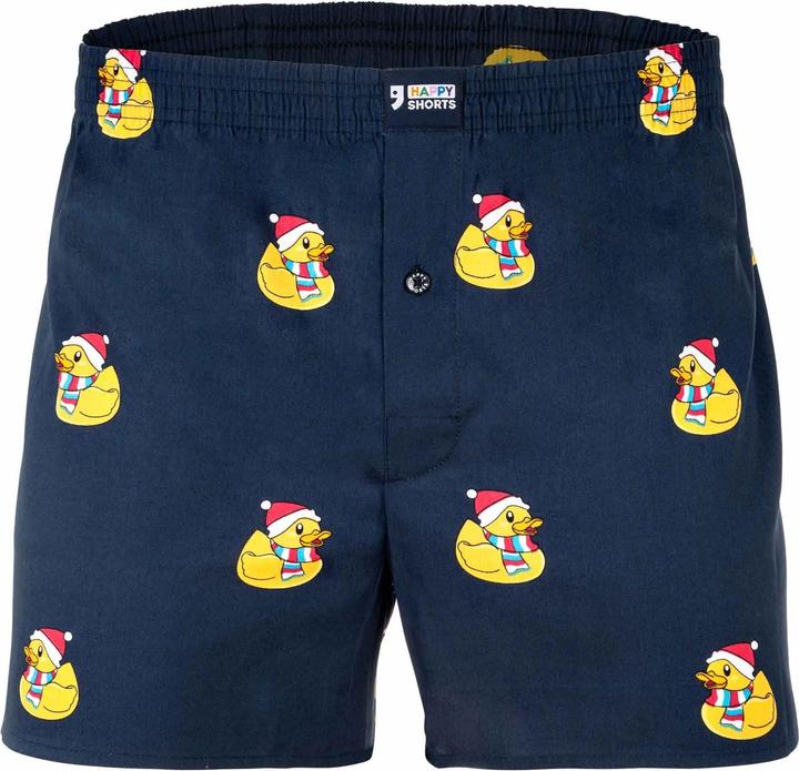 Happy shorts Boxer X-mas Shorts, Geschenk, Weihnachten, Motiv (M, Einzelpack)