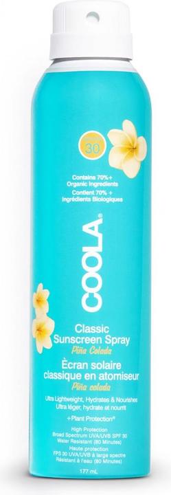 Immagine prodotto Coola Suncare Classic Spray Pina Colada (Spray solare, SPF 30, 177 ml, 177 g)