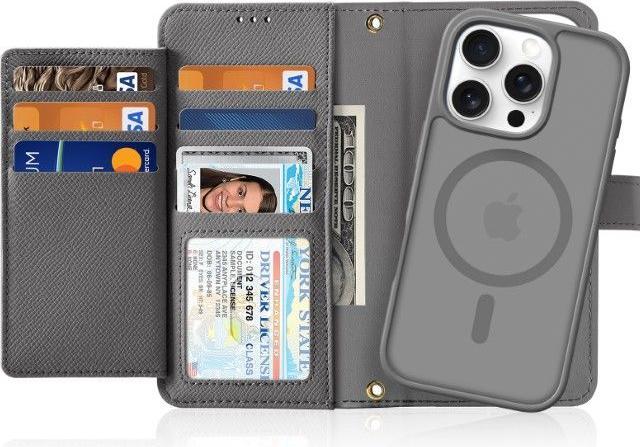 Image du produit Dux Ducis Lawa Series MagSafe Bookcover en similicuir Étui (Apple iPhone 16 Pro Max)