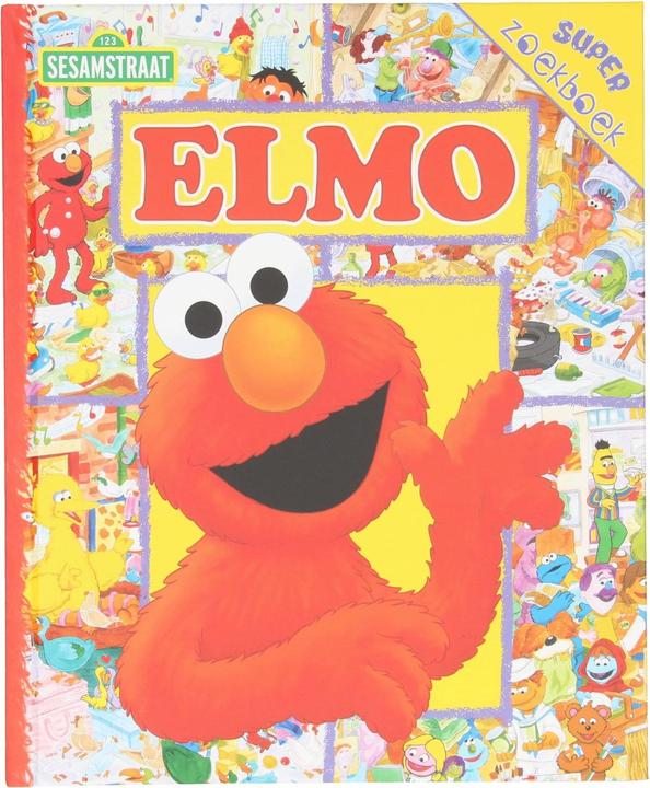 Actual product image Wins Holland Elmo Super Search Book