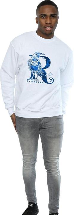 Actual product image Mens Ravenclaw Raven Sweatshirt (XXL)