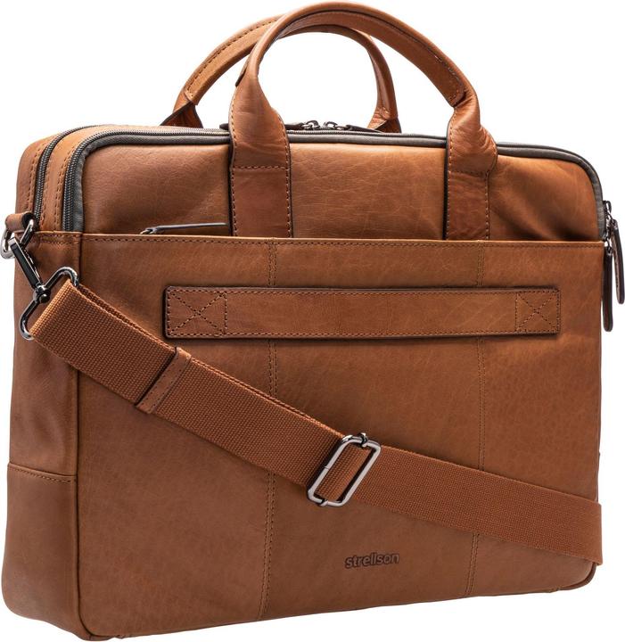 Image du produit Strellson Hyde Park Porte-documents en cuir 39 cm Compartiment pour ordinateur portable