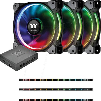 Actual product image Thermaltake Riing Plus 12 RGB (120 mm, 3 x)