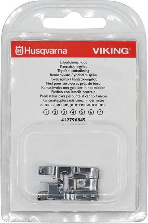Husqvarna Edgestitch foot with ruler in the centre