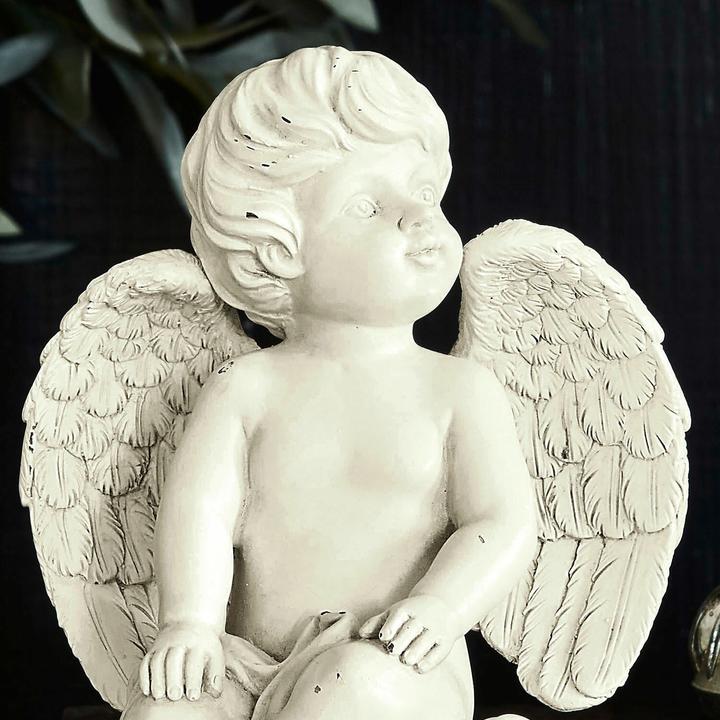 Image du produit Loberon Anges décoratifs Set de 2 Starlight blanc antique