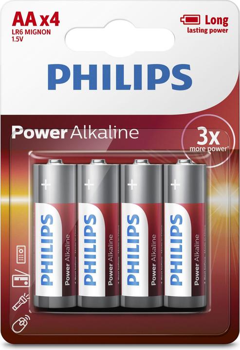 Image du produit Philips Power Alkaline (4 pcs, AA)