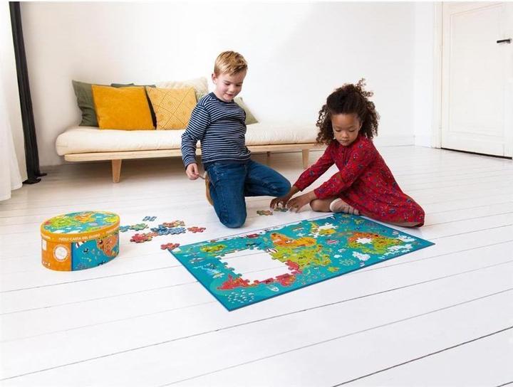 Actual product image Scratch World map (150 pieces)