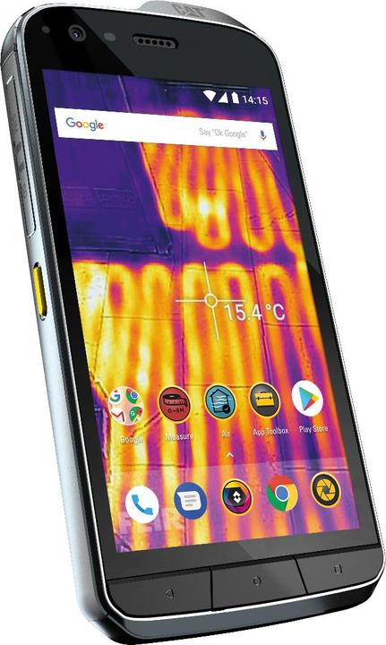 Actual product image Cat S61 (64 GB, Black / Silver, 5.20", Hybrid Dual SIM, 16 Mpx, 4G)