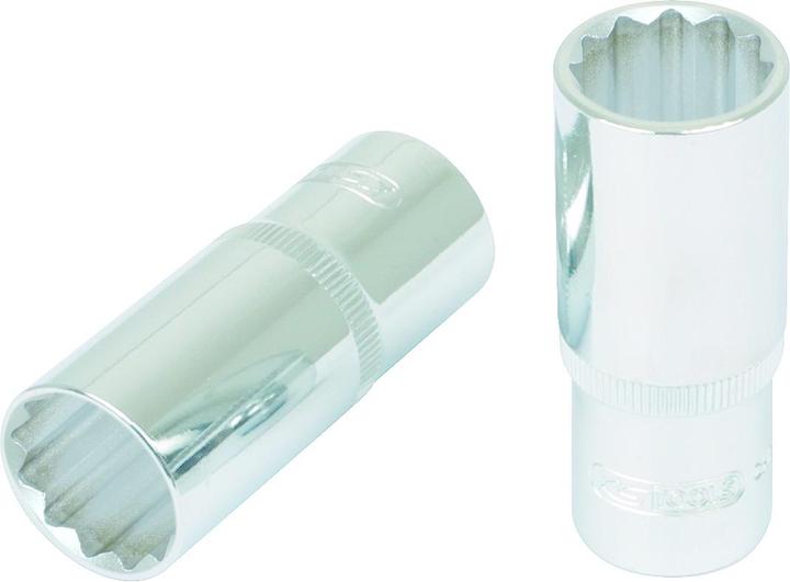 Produktbild KS Tools 1/2" CHROMEplus 12-Kant-Stecknuss lang (13/16")