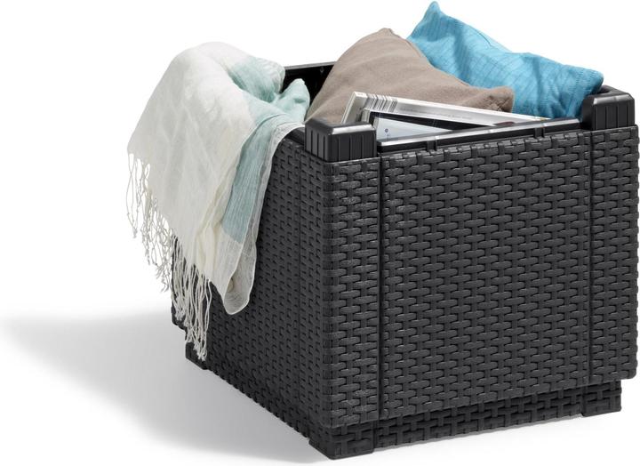 Actual product image Allibert Cube stool (with cushion)