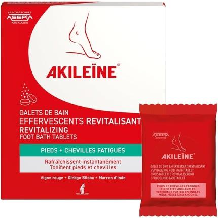 Actual product image Akileïne AKILEINE red effervescent footbath tablets 120 g (Foot bath, 498.67 ml)