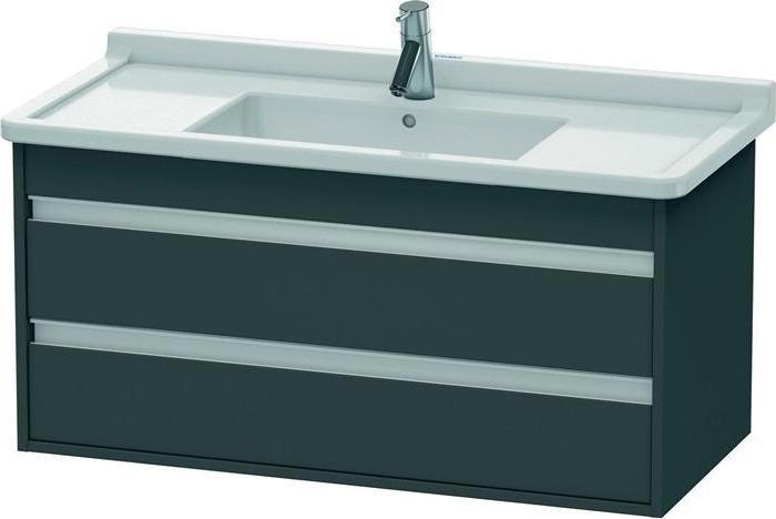 Duravit Waschtischunterbau KETHO 465x1000x480mm graphit matt (100 x 46.5 x 48 cm)