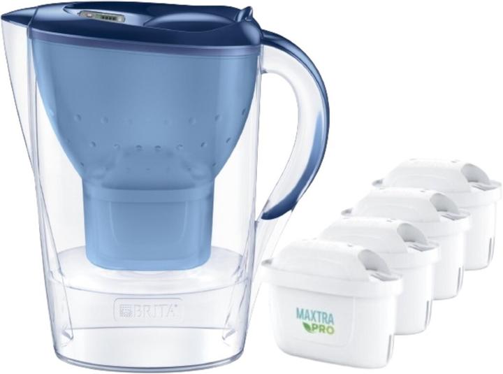Actual product image Brita Marella XL filter jug + 4 cartridges Maxtra Pro Pure Performance Blue (3.50 l)