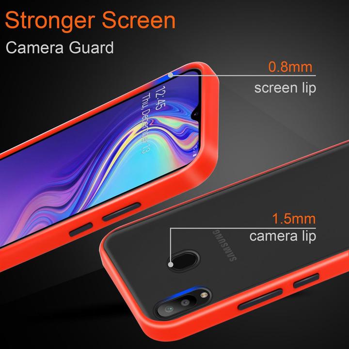 Actual product image Cadorabo Hybrid Matt Cover (Samsung Galaxy M30)